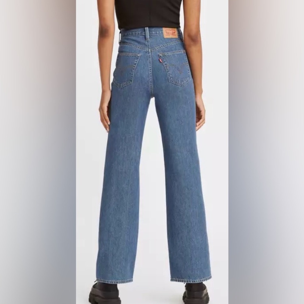 Levi’s Women’s High Waisted Straight Jeans Size 32 - Picture 3 of 14